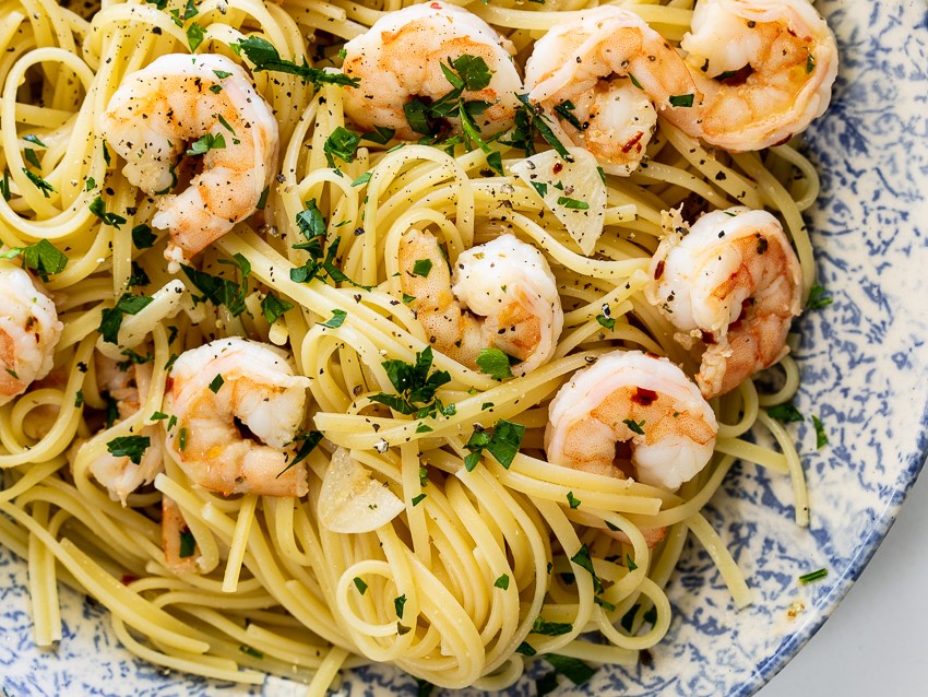 Shrimp Aglio e Olio